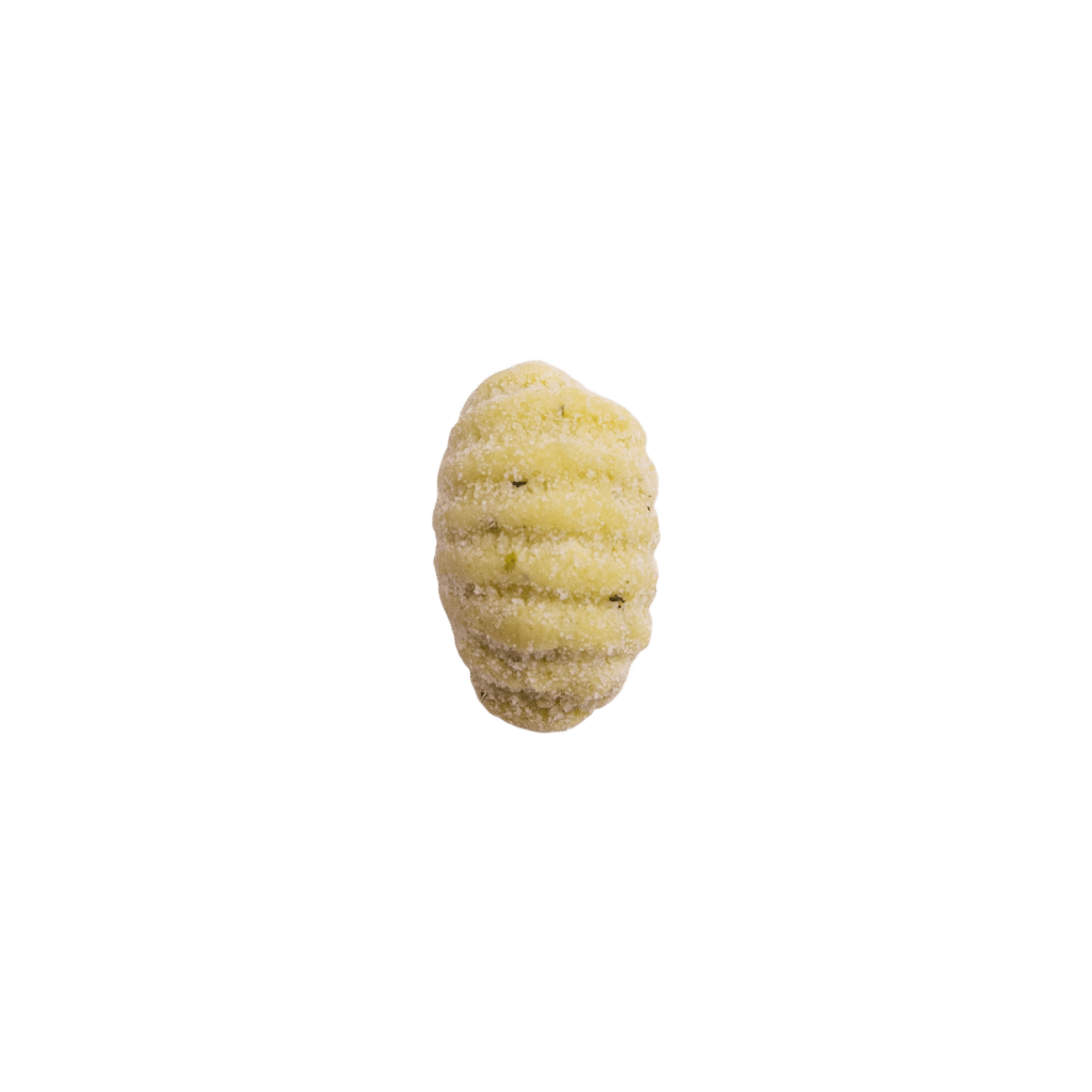 Potato gnocchi with basil