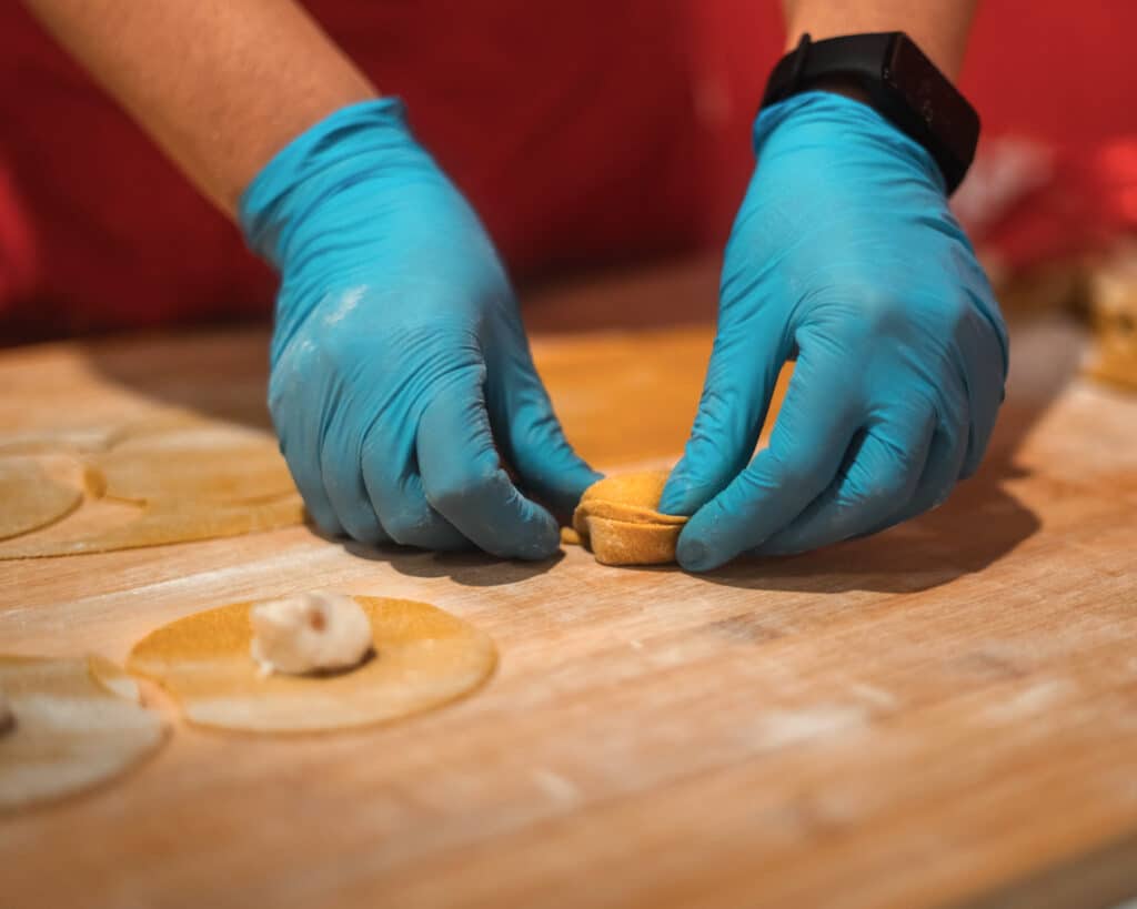 ingrendienti qualità pasta, pasta horeca gourmet, pasta horeca alta qualità, agnolotti ripieni artigianali horeca