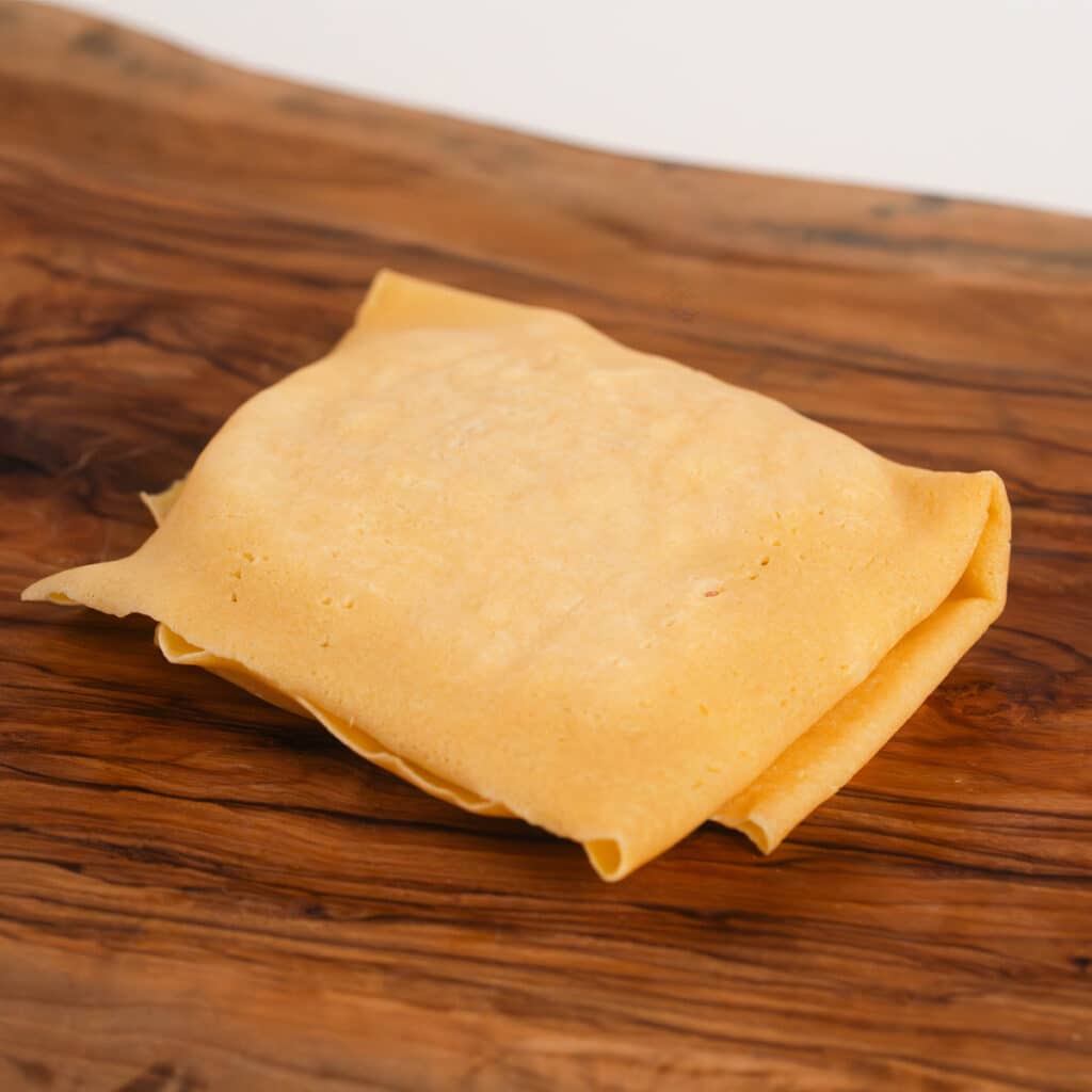 Crepes prosciutto e mozzarella