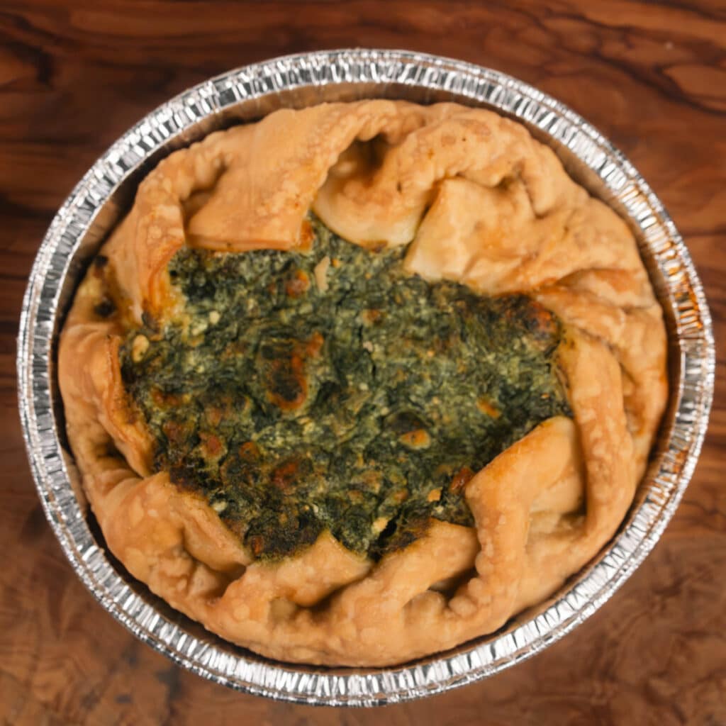Torte salate spinaci e mozzarella
