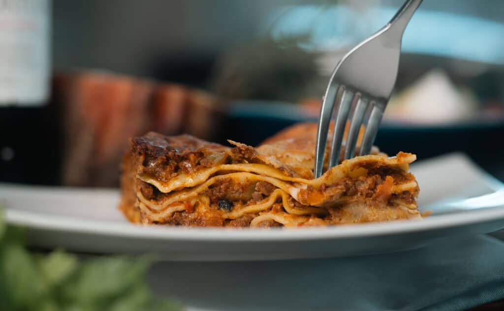 Men&ugrave; pasta Horeca